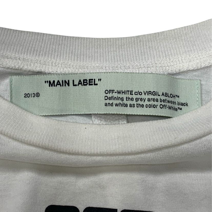 ♪4823 OFF-WHITE (オフホワイト) 20SS Airport Tape S Tee エアポート