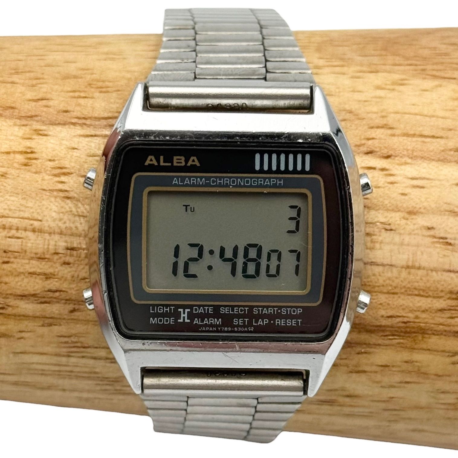 新品電池/稼働 SEIKO セイコー ALBA アルバ 腕時計 クォーツ Y789-5300 