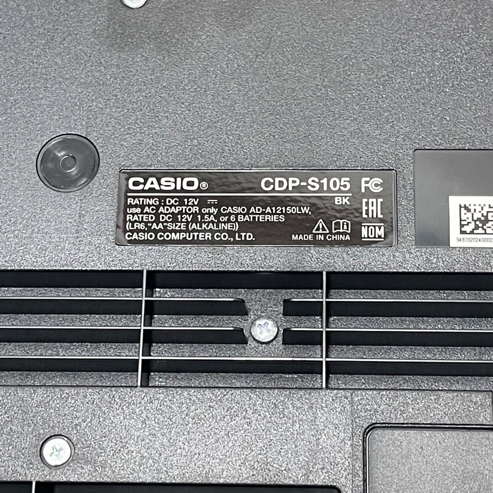 NPA】2024年製 CASIO カシオ 電子ピアノ CDP-S105 - メルカリ