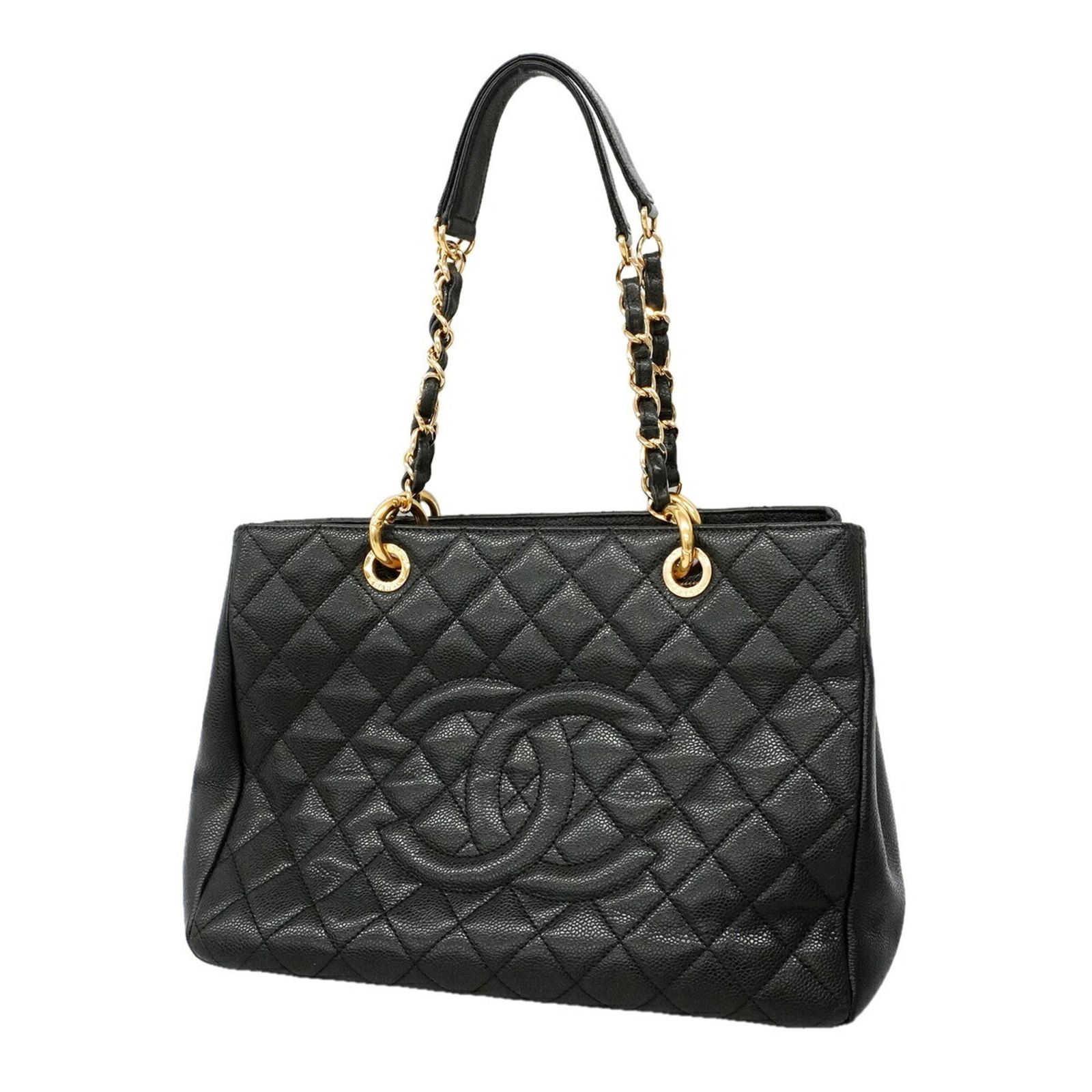シャネル(Chanel) シャネル トートバッグ・チェーントート マトラッセ キャビアスキン ブラック レディース 225,364円