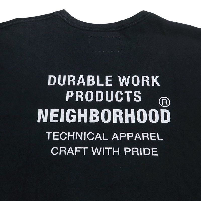 NEIGHBORHOOD ネイバーフッド DURABLE WORK SKULL&WING TEE デュラブル