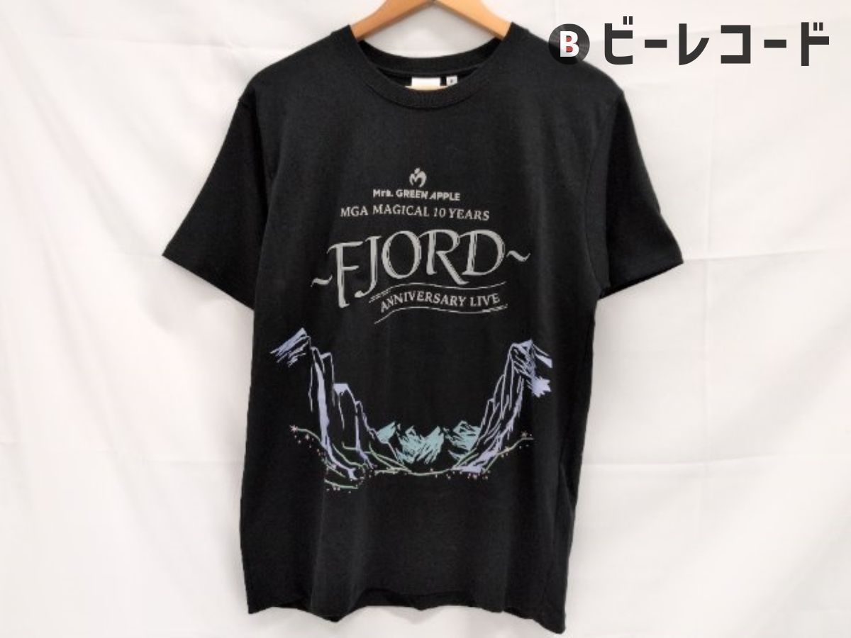 Mrs. GREEN APPLE/FJORD ロゴTシャツ ブラック/Mサイズ - メルカリ