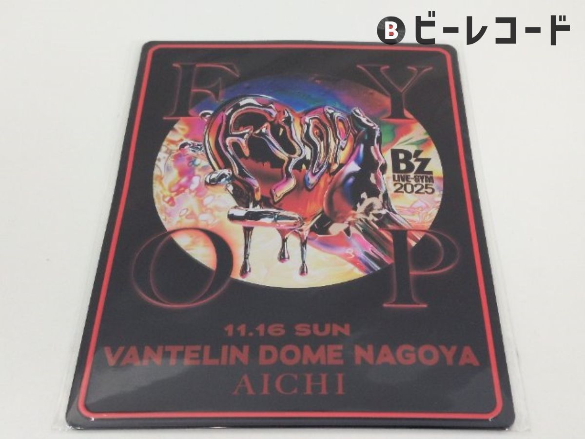 未開封/B'z/LIVE-GYM 2025 -FYOP- メモリアルプレート/2511161000542