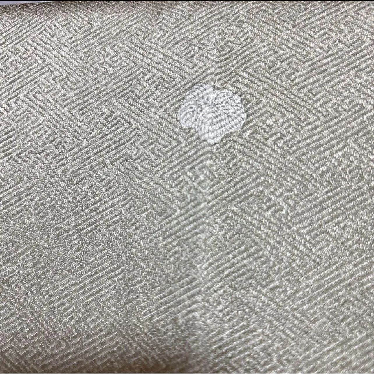 蘇州刺繍 総刺繍 訪問着 フルセット 4点 正絹 袷 紗菱形地紋 紋付 各種