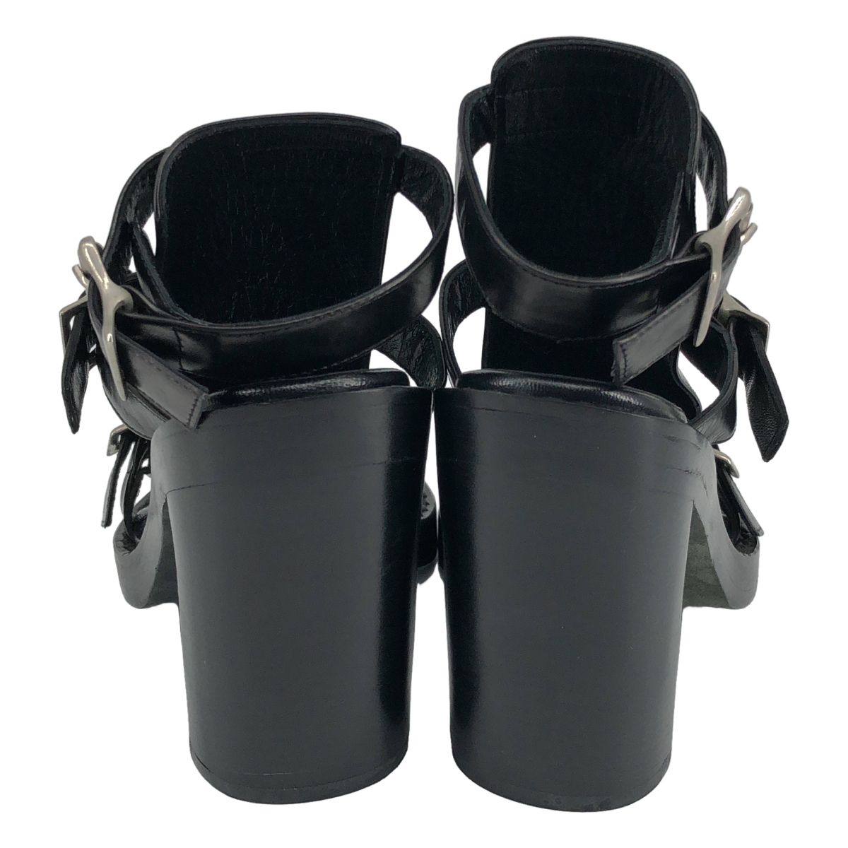 ANN DEMEULEMEESTER / アンドゥムルメステール | レザー サンダル | 36