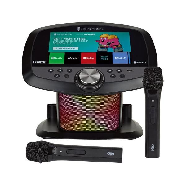 Singing Machine カラオケシステム 本体 マイク2本付、訳あり品 Singing Machine Wi-Fi カラオケマシーン - メルカリ