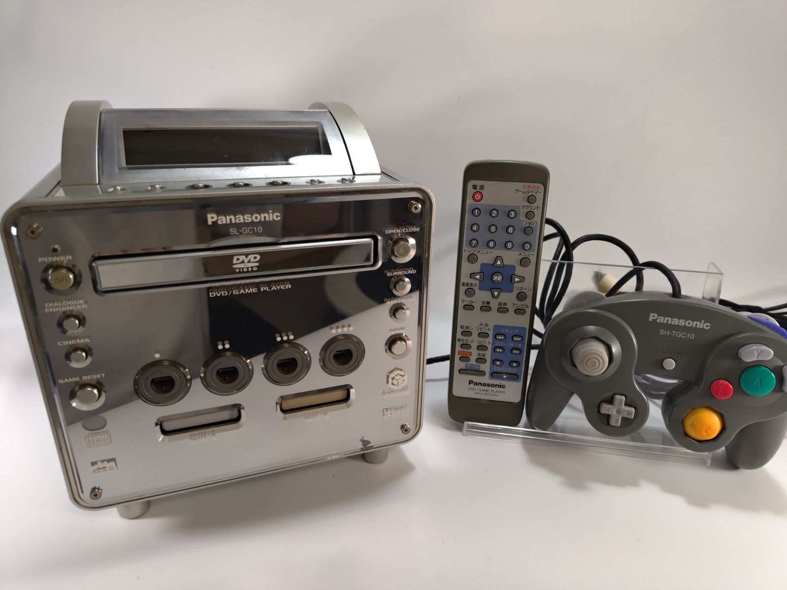 ジャンク】Panasonic Q SL-GC10 本体+コントローラー+リモコン 通電