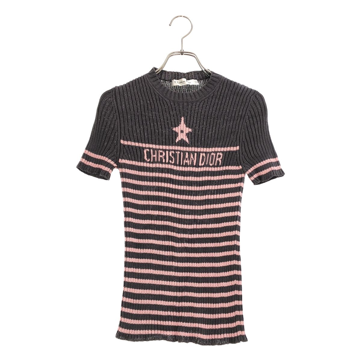 Christian Dior 半袖ニット スターロゴ Christian Dior / クリスチャンディオール | Logo Star Short Sleeve