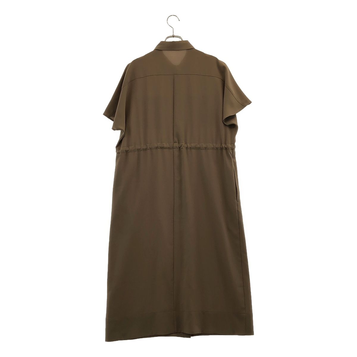 SOEJU / ソージュ | ロングシャツワンピース | M | グレージュ