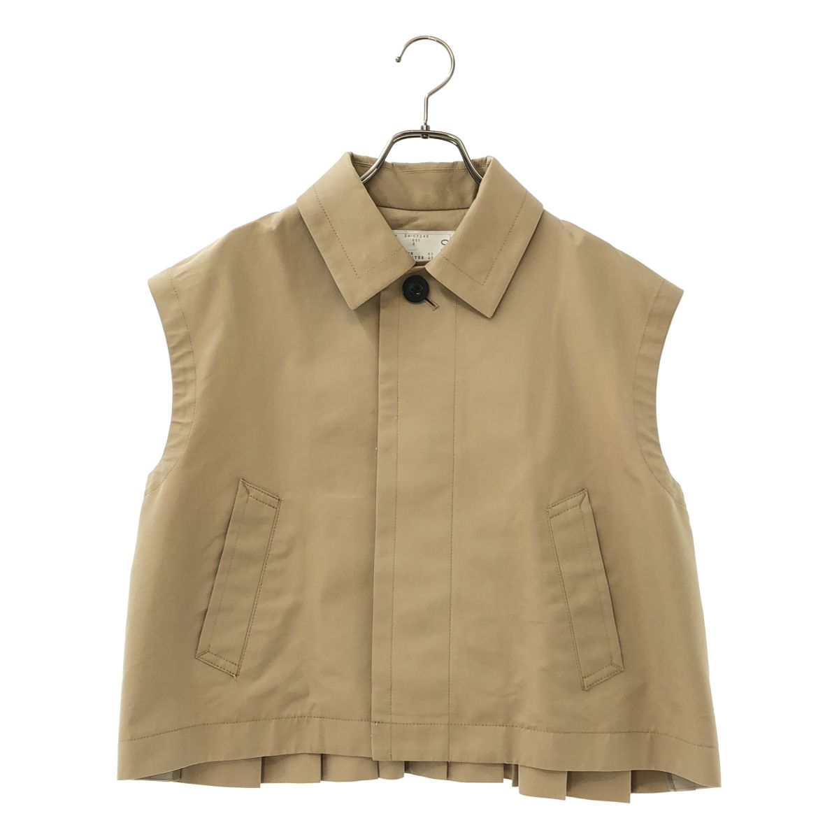 sacai / サカイ | ベスト 24-07240 | 2 | ベージュ | レディース