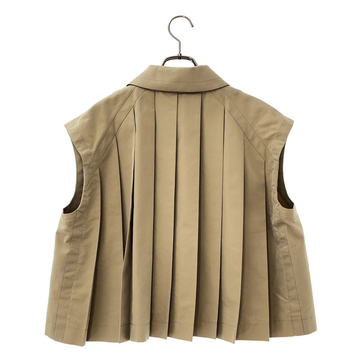 sacai / サカイ | ベスト 24-07240 | 2 | ベージュ | レディース