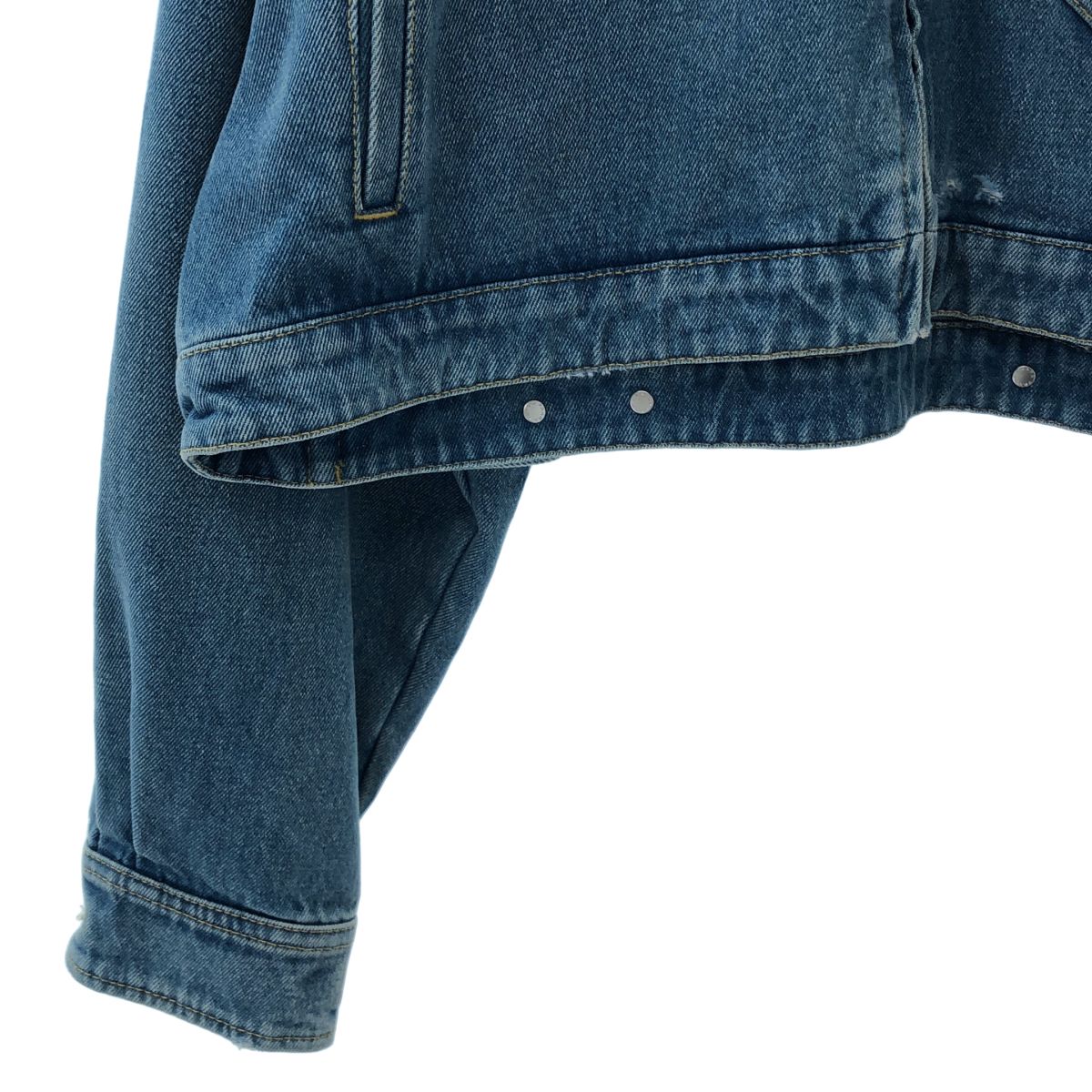 美品】 PRADA / プラダ | オーガニックデニム クロップドジャケット