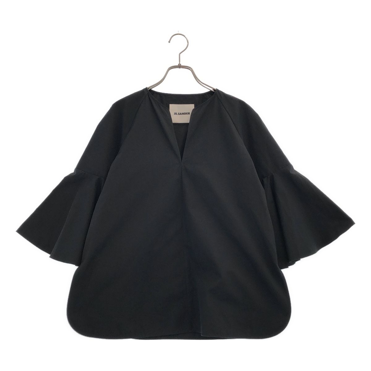 JIL SANDER / ジルサンダー | 2021SS | コットン フレアスリーブ プル