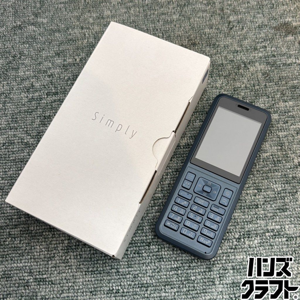 プリペイド携帯 ◎【中古美品】 ソフトバンク simply 602SI プリペイド携帯 ダーク