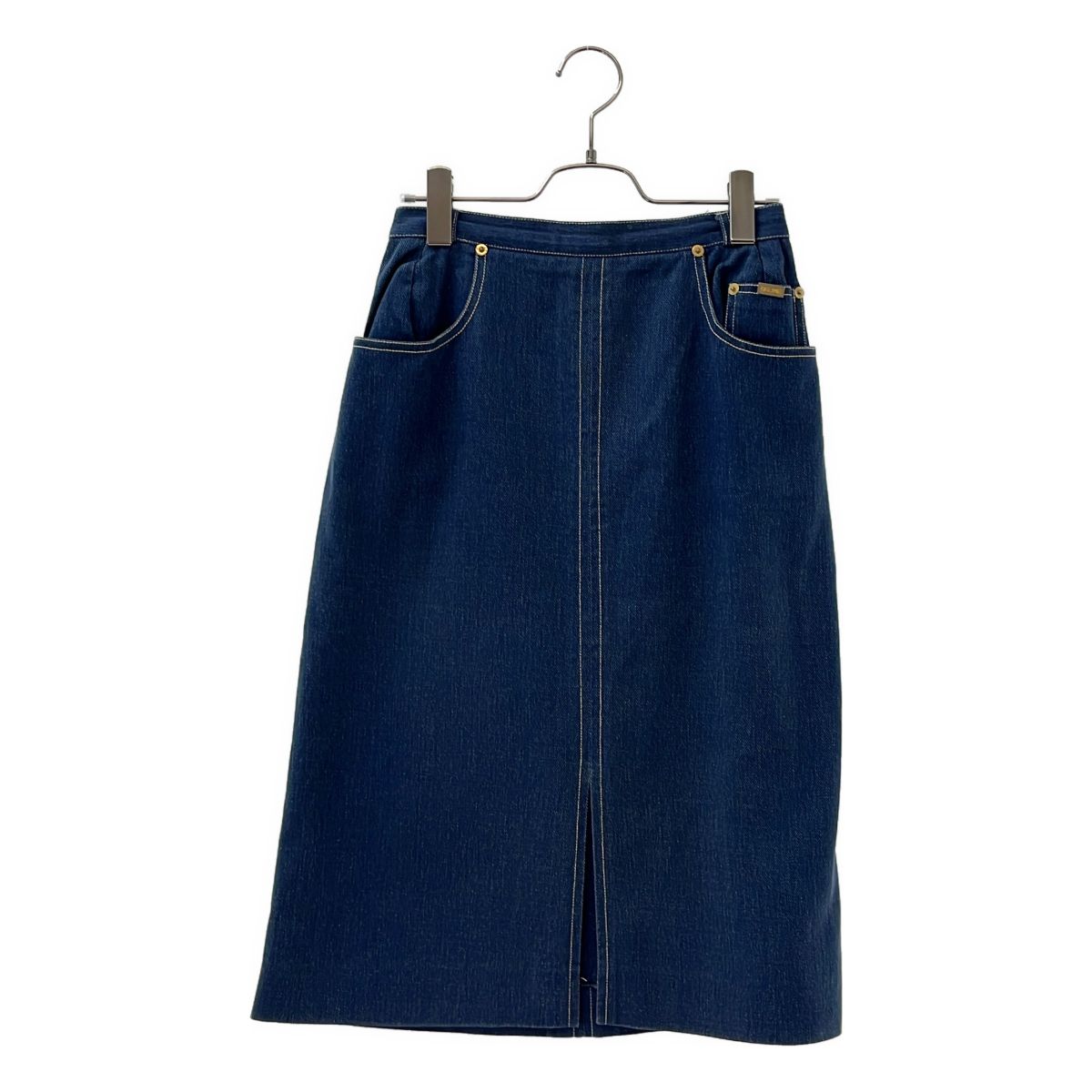 CELINE セリーヌ デニム タイトスカート　新品 CELINE / セリーヌ | フロントスリット デニムスカート | 42