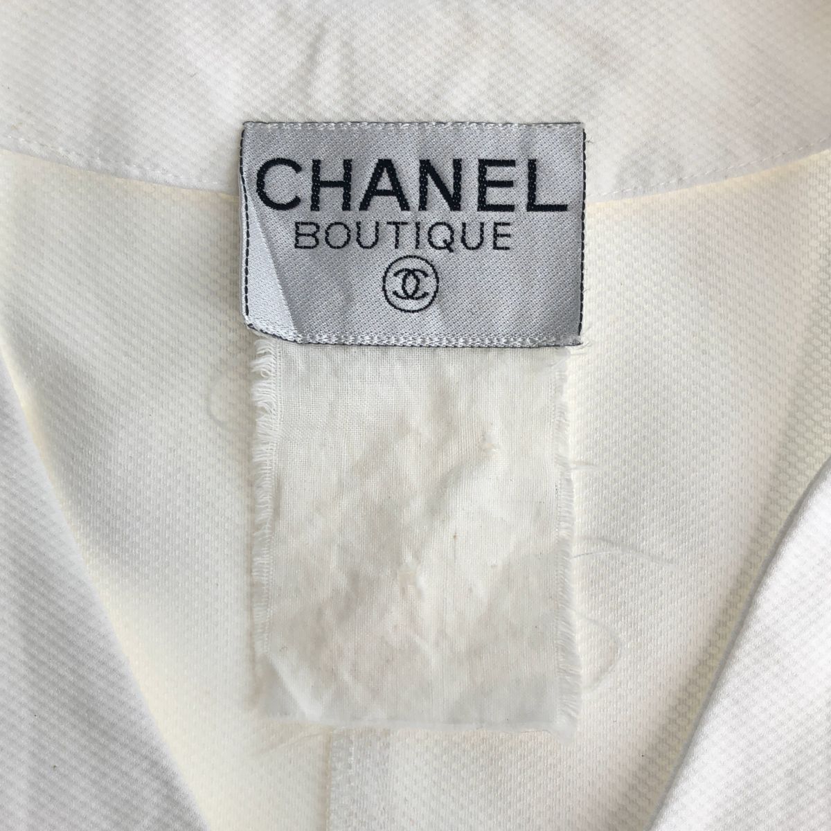 CHANEL / シャネル | ココマークボタン ダブルブレストベスト ジレ