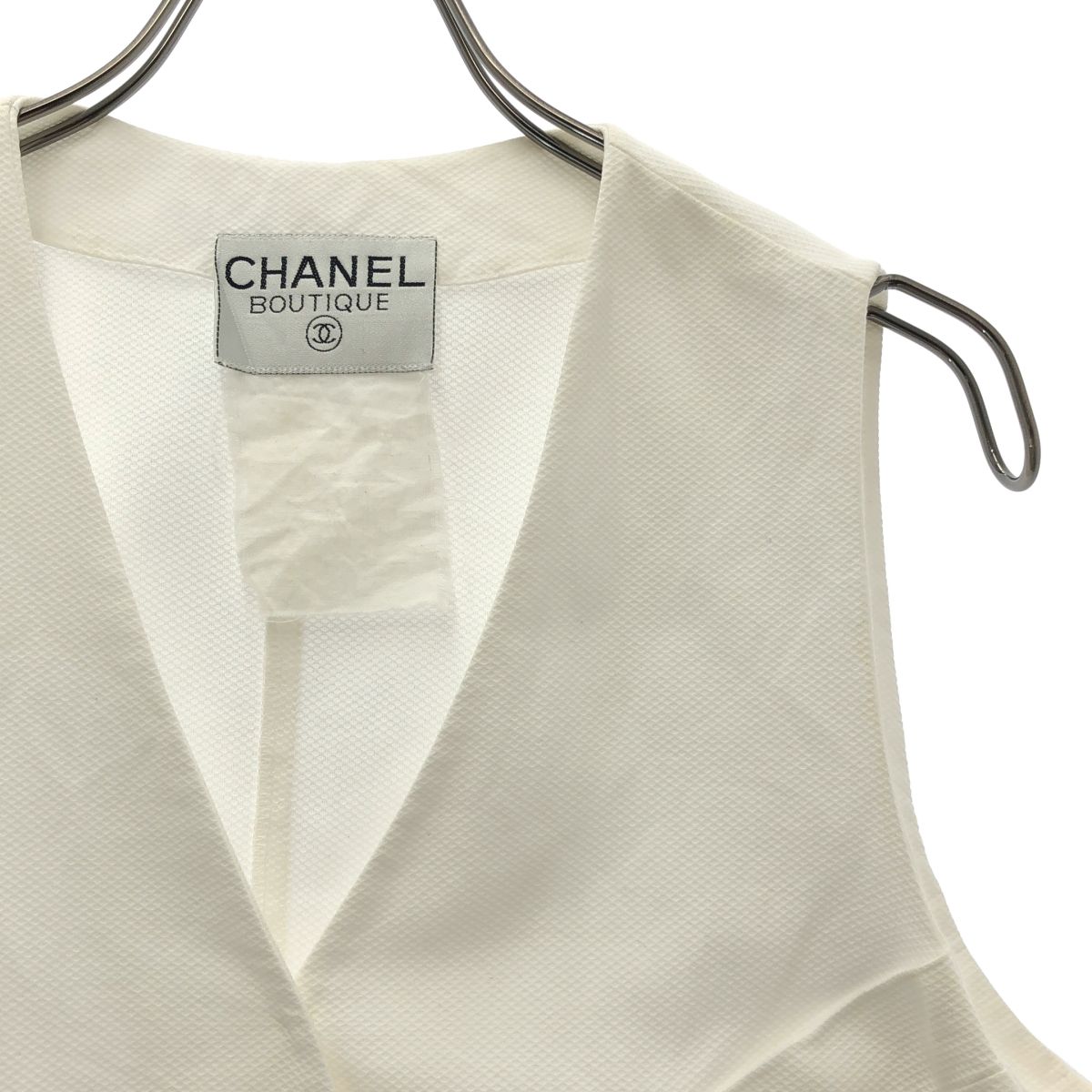 CHANEL / シャネル | ココマークボタン ダブルブレストベスト ジレ