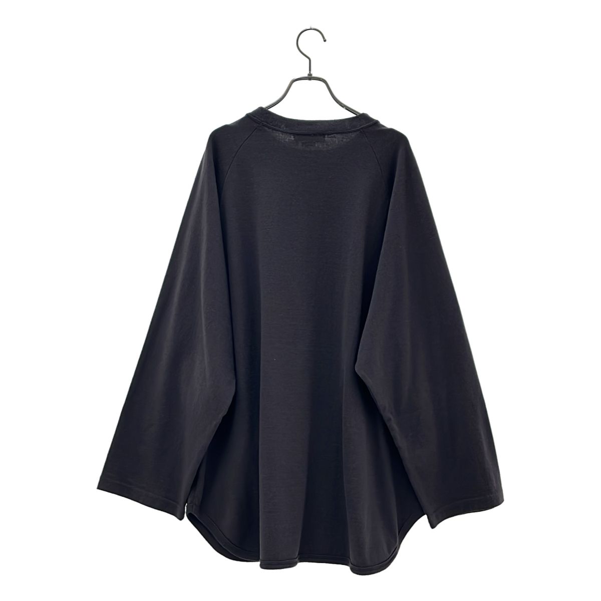 blurhms / ブラームス | C/Silk Nep Baseball Raglan Tee / コットン