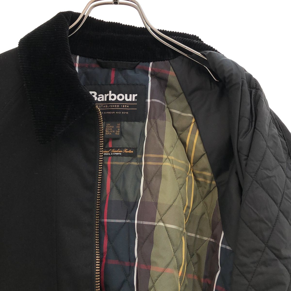 美品】 Barbour / バブアー | winnie ノンワックス 中綿ジャケット