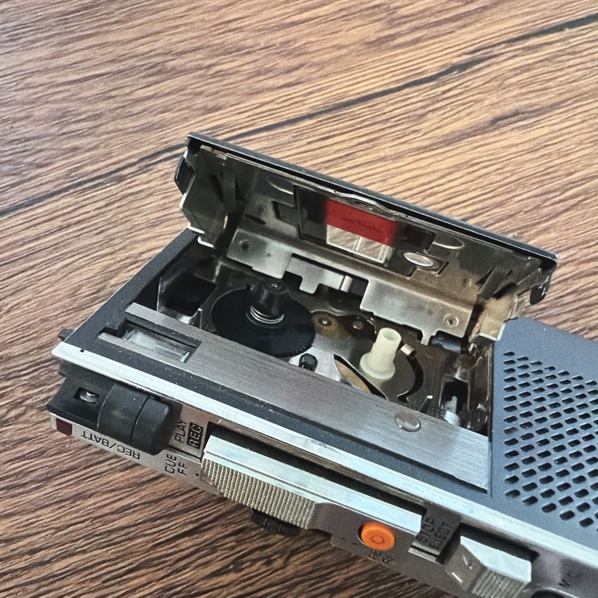 通電のみ○】National RN-Z10 マイクロカセットレコーダー ジャンク