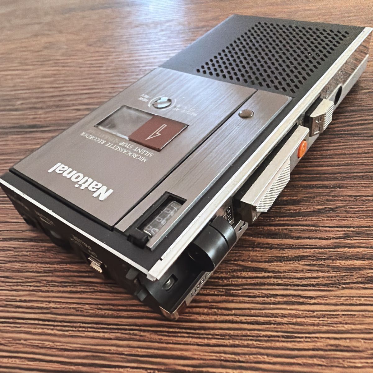 通電のみ○】National RN-Z10 マイクロカセットレコーダー ジャンク