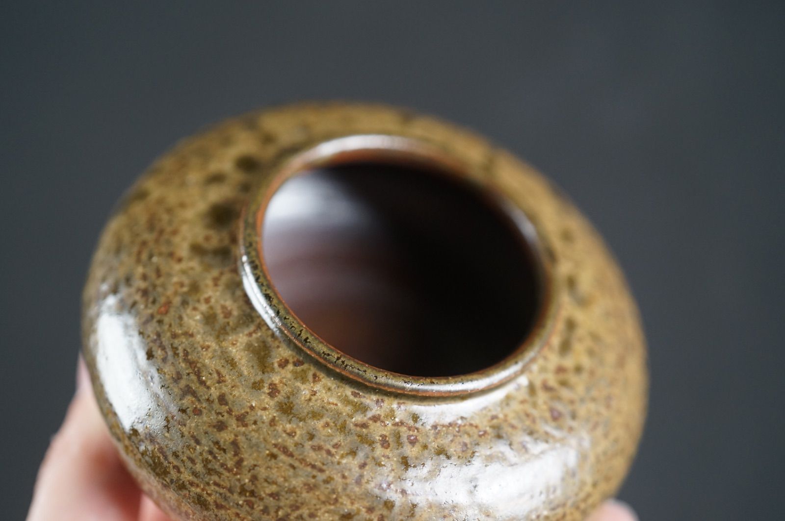 丹波焼 信水窯 市野信水 大海茶入 共箱 茶道具 - メルカリ