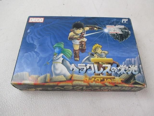 中古品 ゲーム ファミコン ソフト ヘラクレスの栄光IV 神々からの