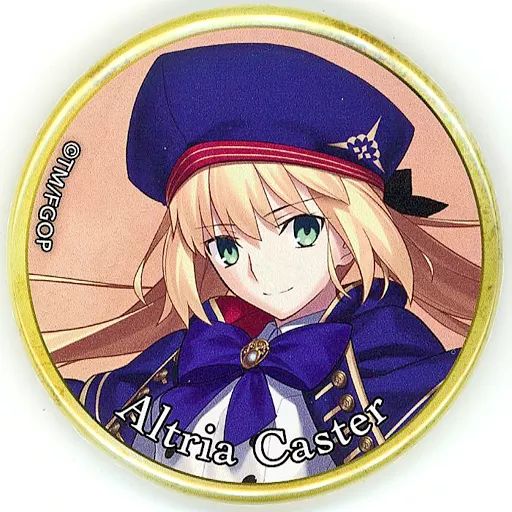 中古】バッジ・ピンズ キャスター/アルトリア・キャスター 「Fate