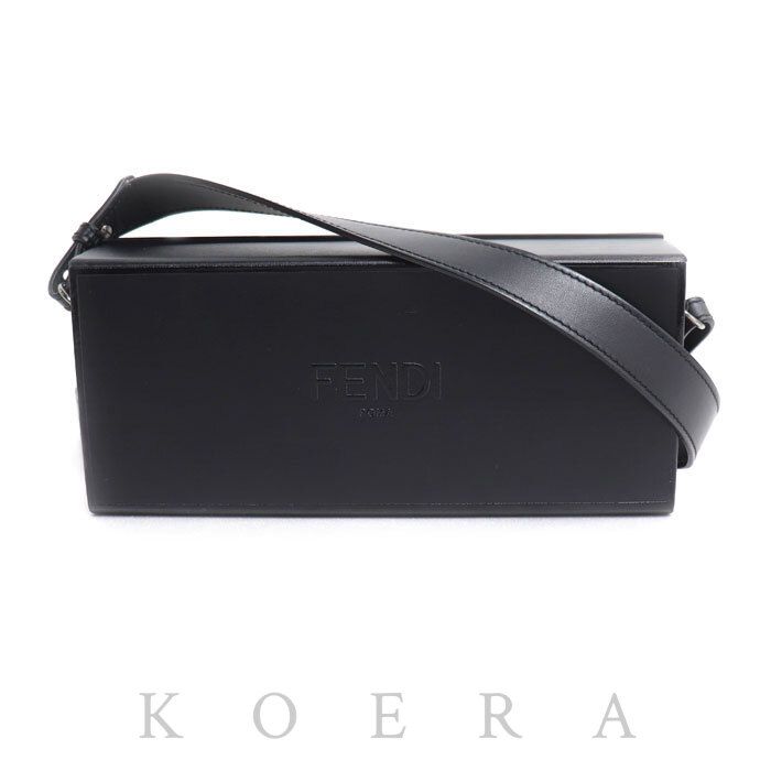 FENDI フェンディ ボックス ショルダーバッグ ブラック 7VA520 ユニ