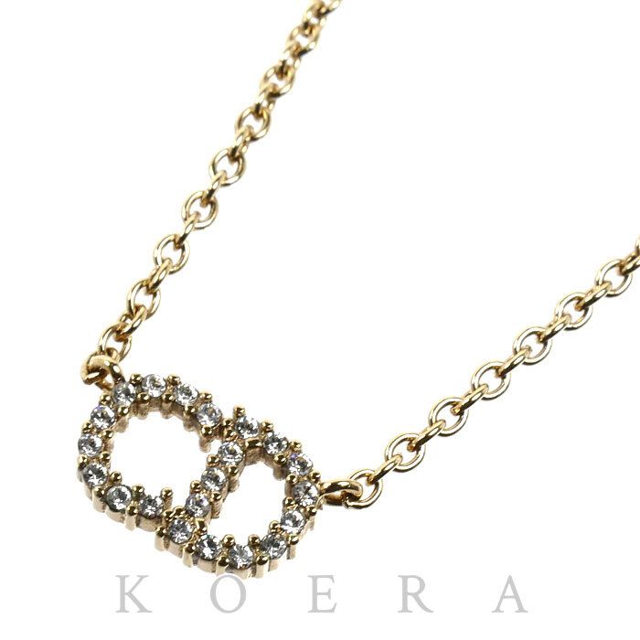 Dior ディオール GP クリスタル プチCD クリスタル ネックレス