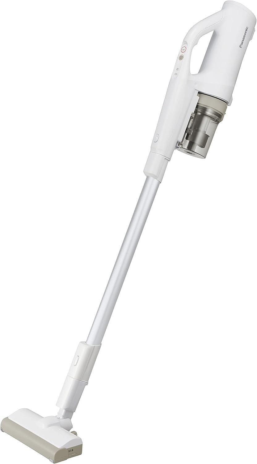 【在庫処分】パナソニック 軽量コードレス 掃除機 ホワイト MC-SB32J-W 本体質量1.6㎏ サイクロン スティッククリーナー