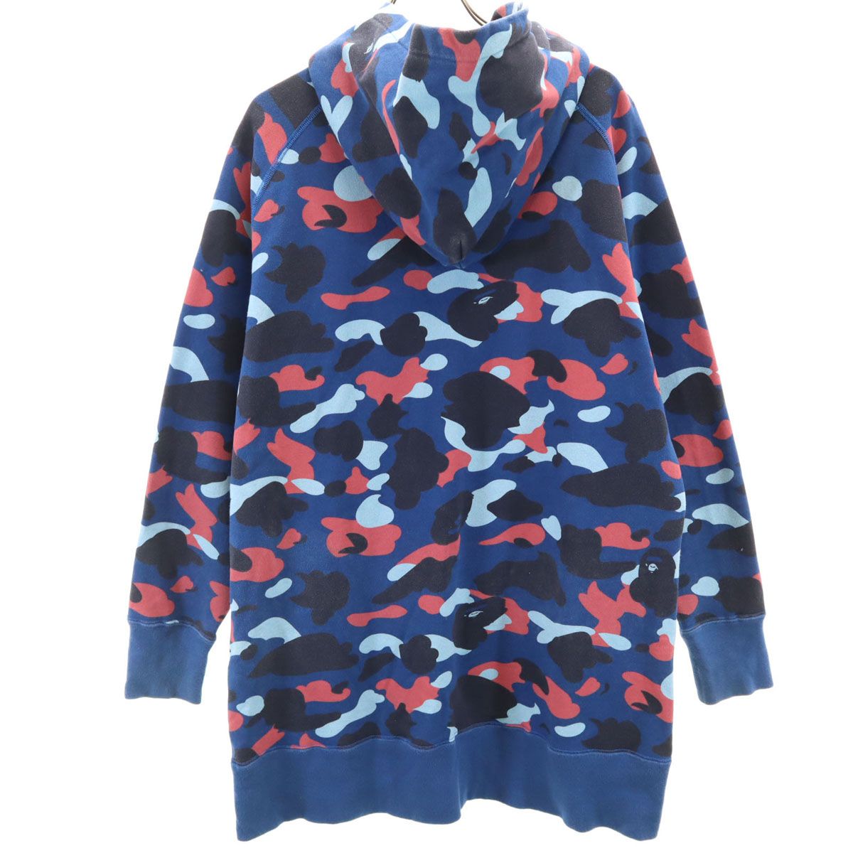 A BATHING APE アベイシングエイプ 日本製 カモフラ柄 長袖 スウェット