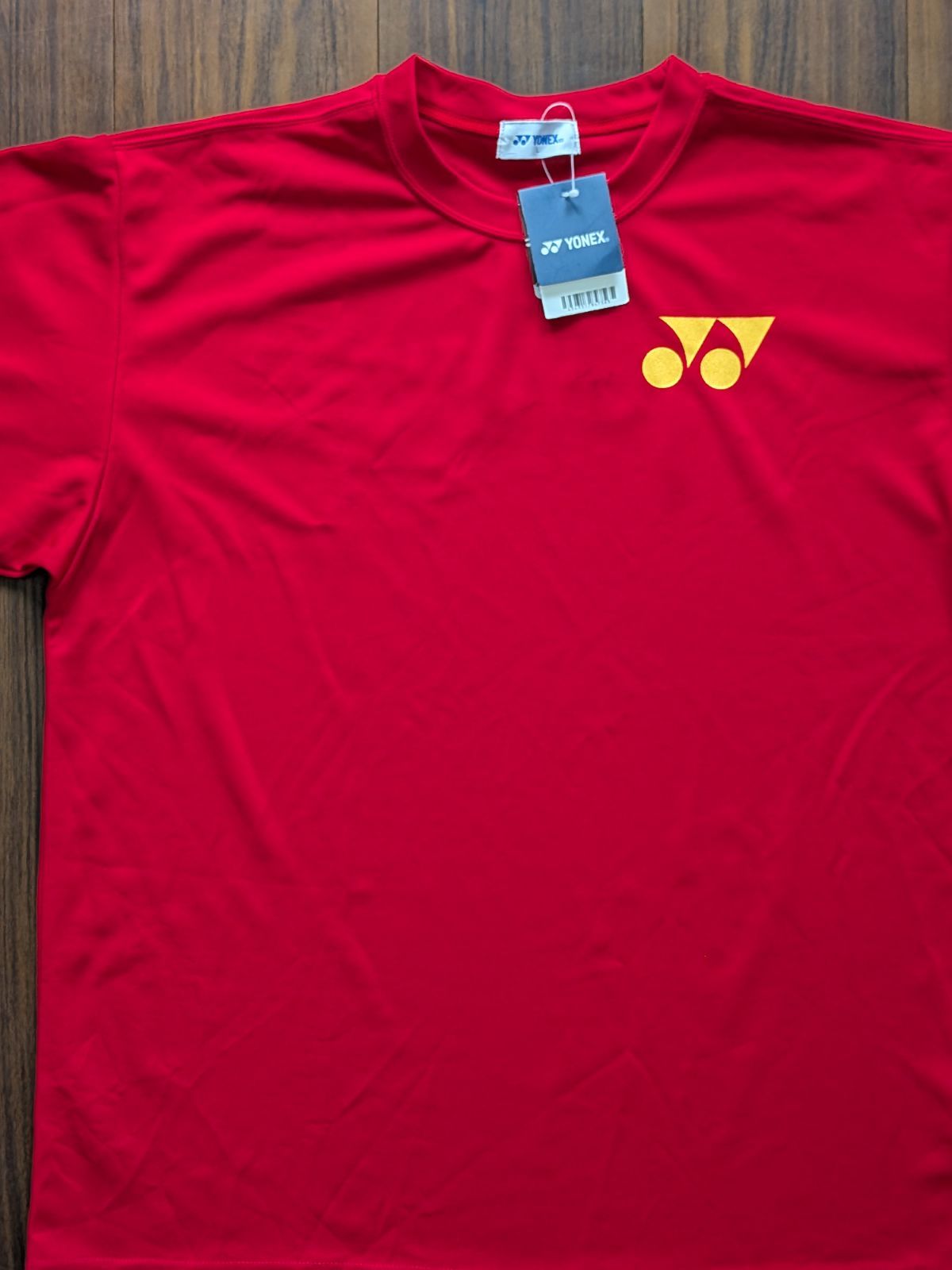 YONEX ヨネックス ゲームシャツ ドライ Tシャツ 赤 L - メルカリ