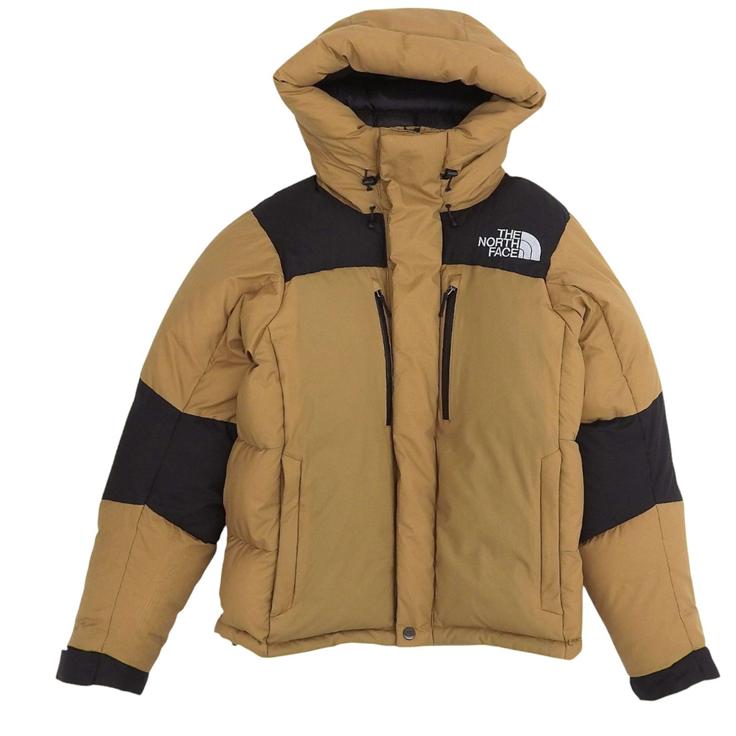 ザ・ノースフェイス THE NORTH FACE ジャケット ダウンジャケット Baltro Light Jacket バルトロライトジャケット ND91950 GORE-TEX バイカラー フード付き アウター メンズ S ナイロン ベージュ 古着 21,885円