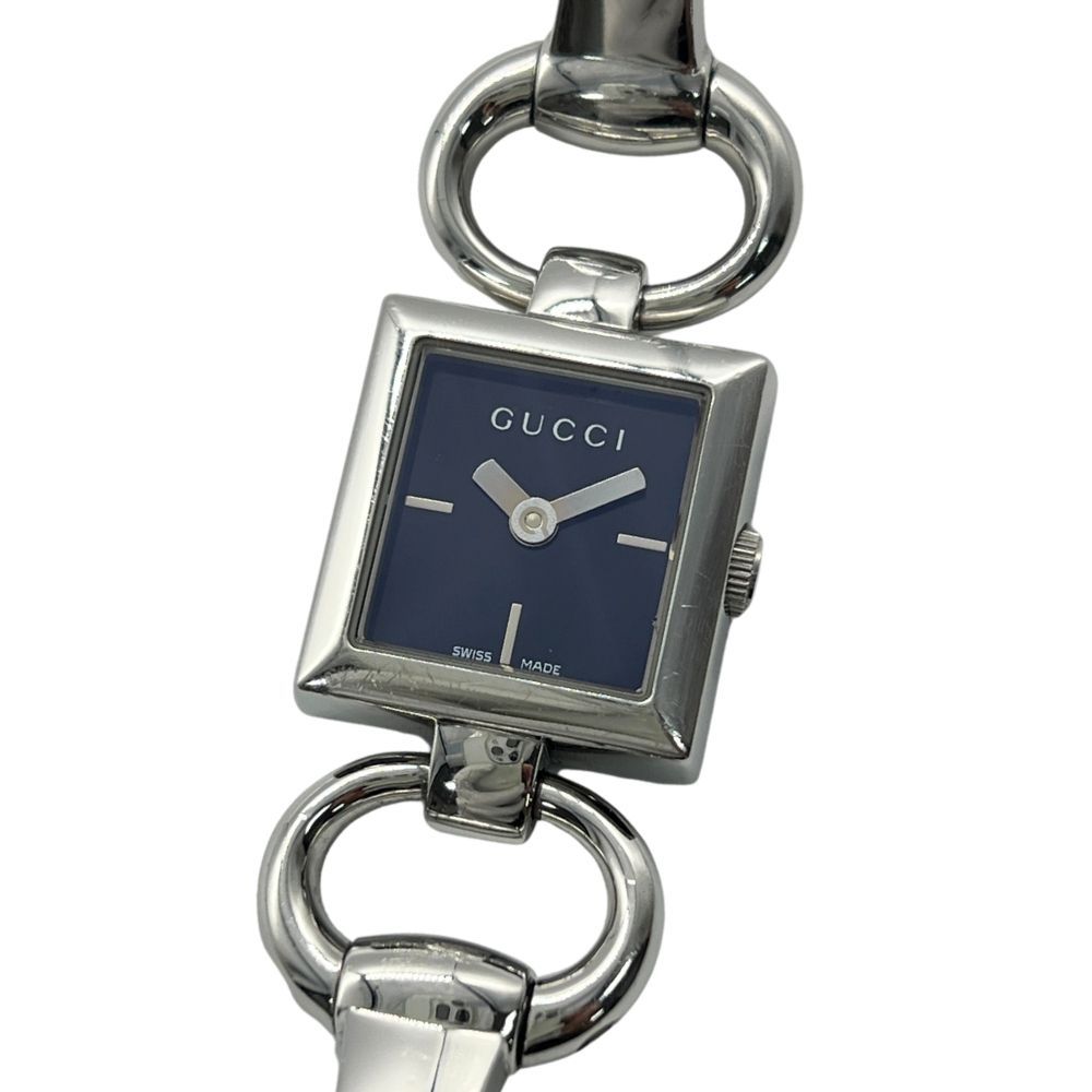 【訳あり】GUCCI グッチ レディース YA120501 トナルヴォーニ スクエア バングルウォッチ クォーツ バックル欠損 腕時計 正規品 / C1365 16,060円