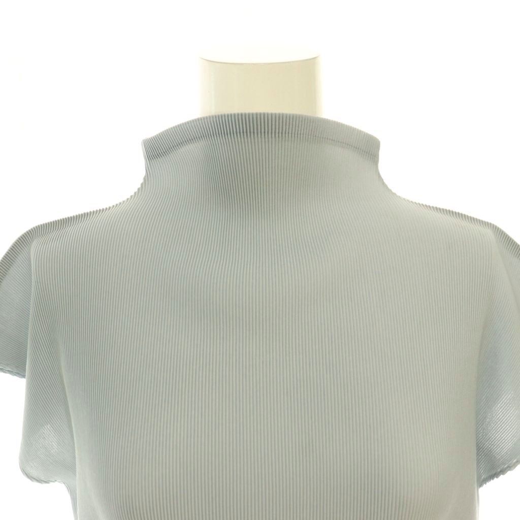 プリーツプリーズ PLEATS PLEASE イッセイミヤケ モックネックショート