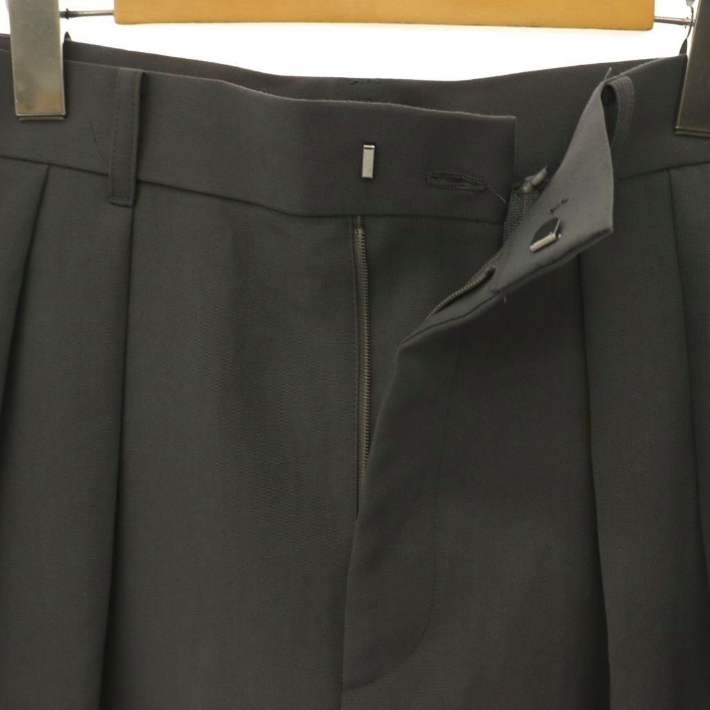 カレンソロジー Curensology プレーンツータックパンツ ワイド カーブ