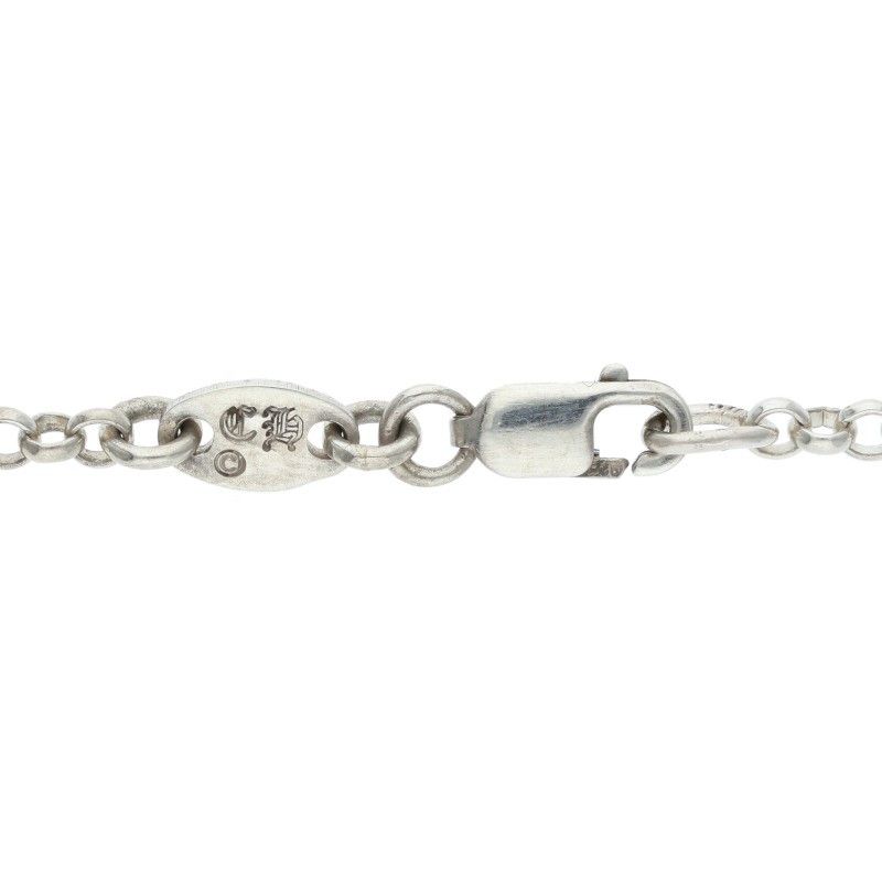 クロムハーツ NECKCHAIN R16/ロールチェーン16inch シルバーネックレス