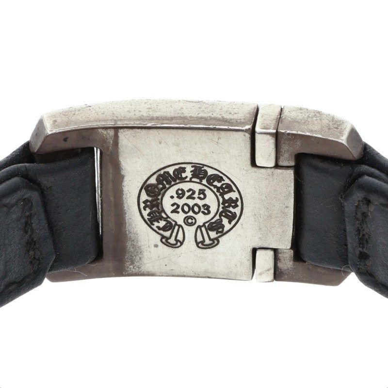 クロムハーツ HARNESS CLASP/ハーネスクラスプ レザーブレスレット