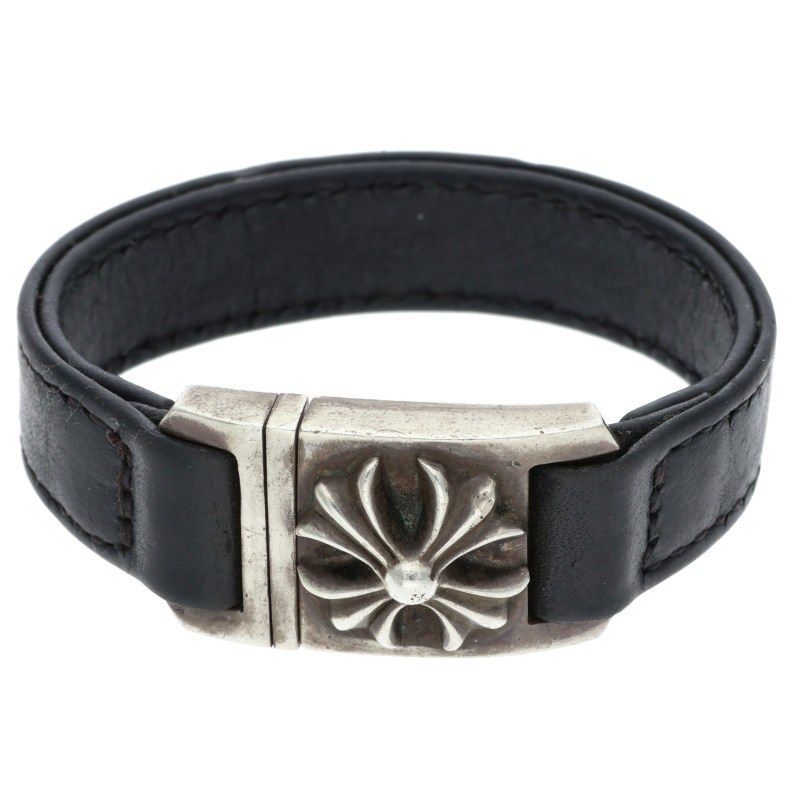 クロムハーツ HARNESS CLASP/ハーネスクラスプ レザーブレスレット