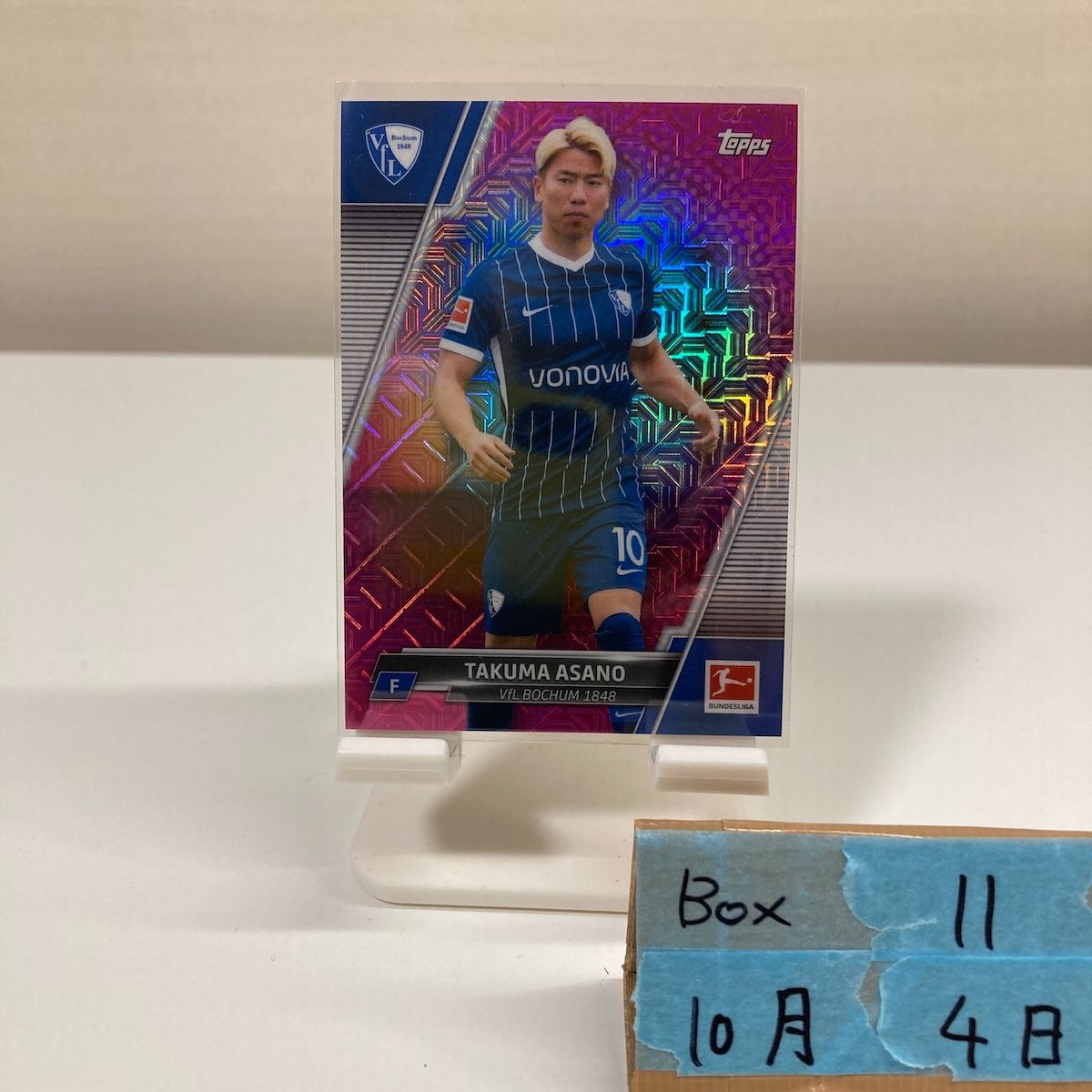 2021-22 Topps Bundesliga 浅野拓磨 Takuma Asano 052/299 VfLボーフム