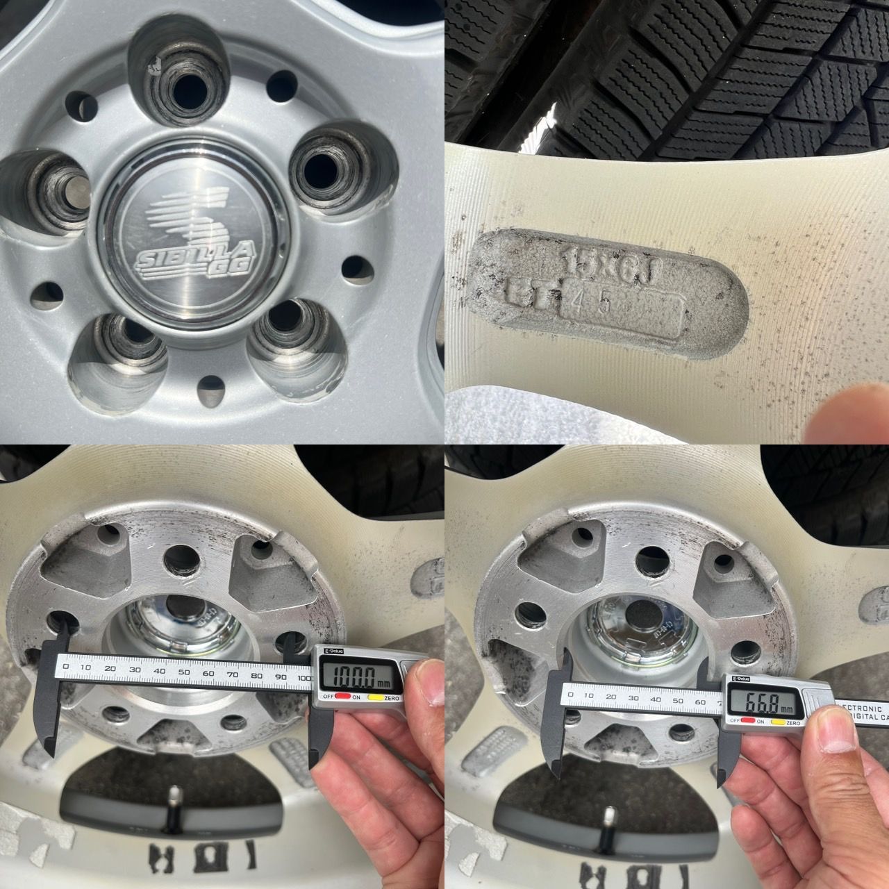 プリウス ZVW30装着 ブリザック VRX3 195/65R15 2022年 15×6J +45