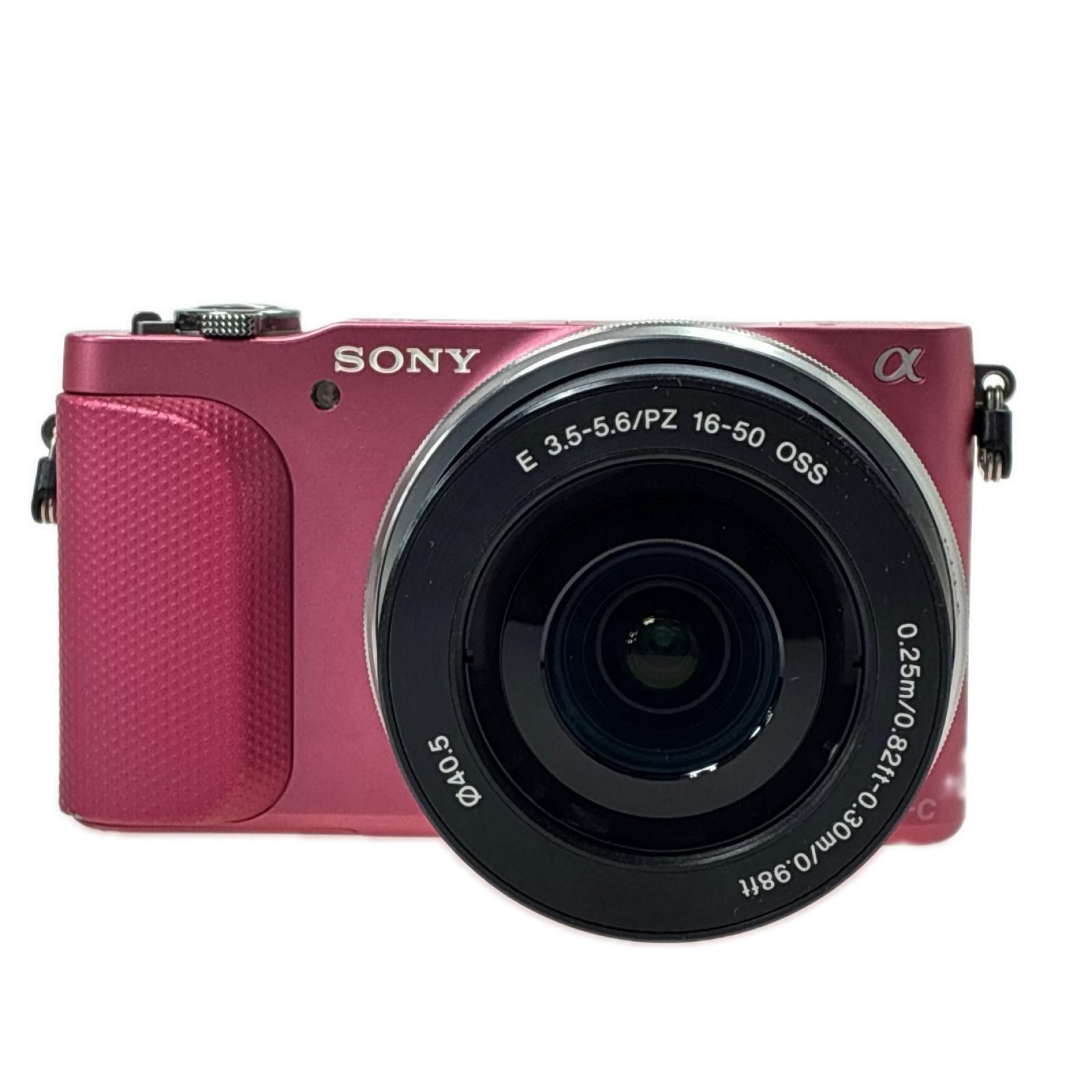 SONY ソニー ミラーレス一眼 α NEX-3NL ピンク パワーズームレンズ