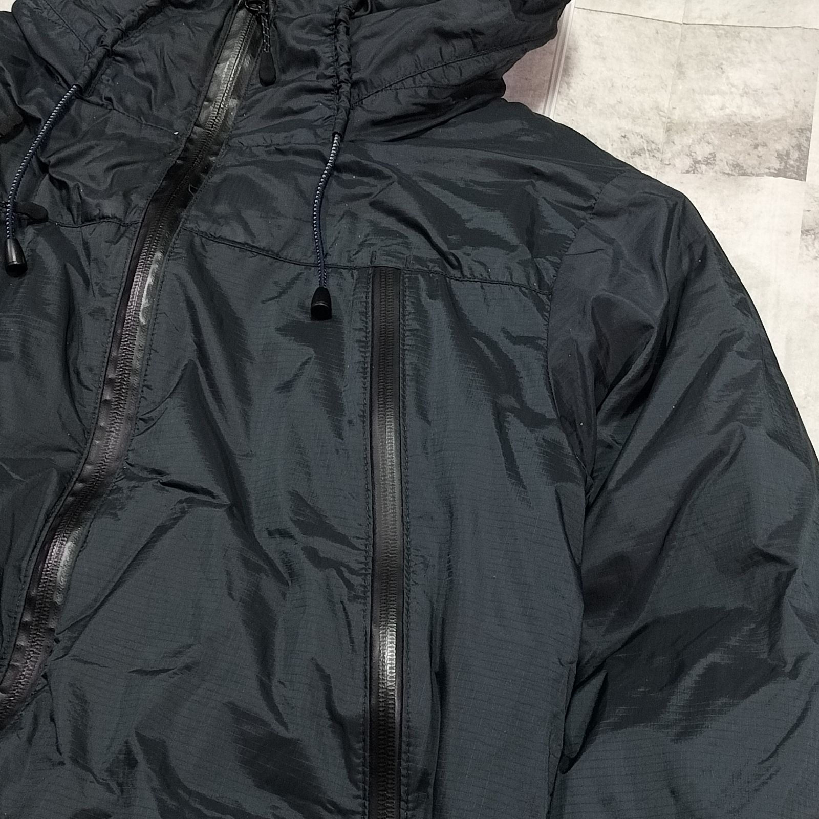NANGA×URBAN RESEARCH iD オーロラダウンジャケット Lサイズ ネイビー