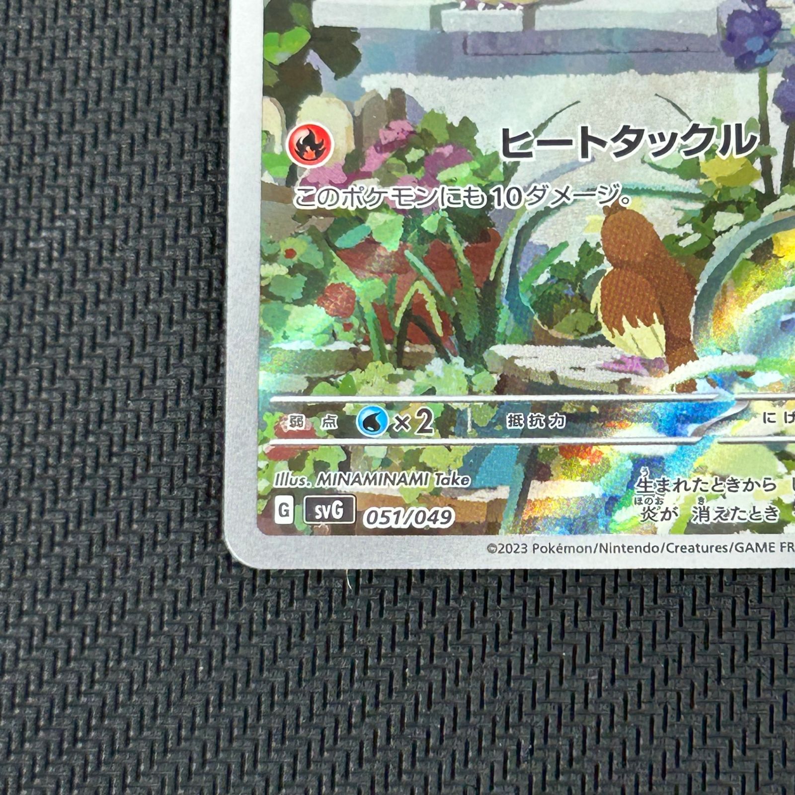 ポケカ ヒトカゲ AR仕様 051/049/SVG/B スペシャルデッキセットex