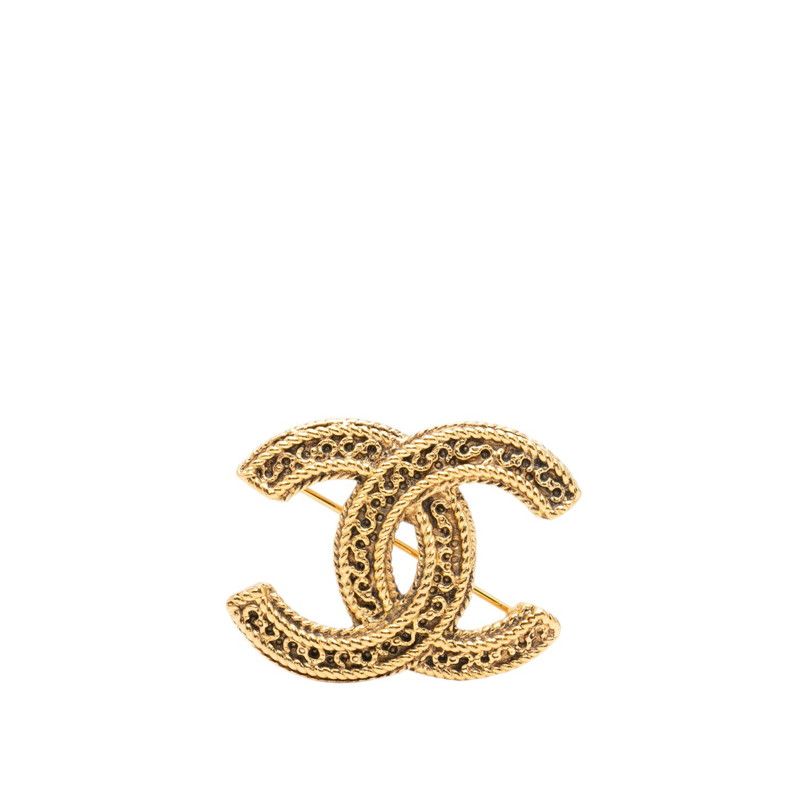 シャネル ココマーク ブローチ ゴールド メッキ レディース CHANEL【1-0291405】
