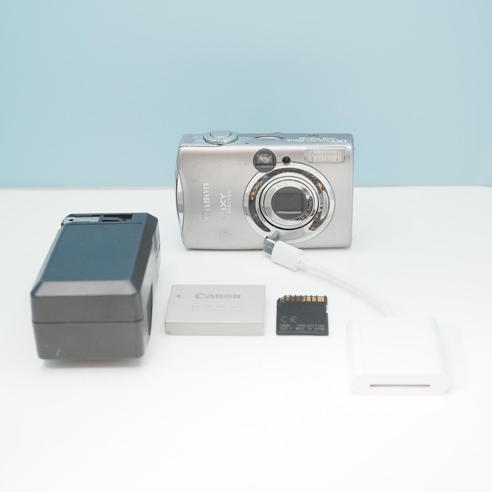 Canon IXY DIGITAL 900 IS デジカメ スマホ転送OK フルセット シロクマ