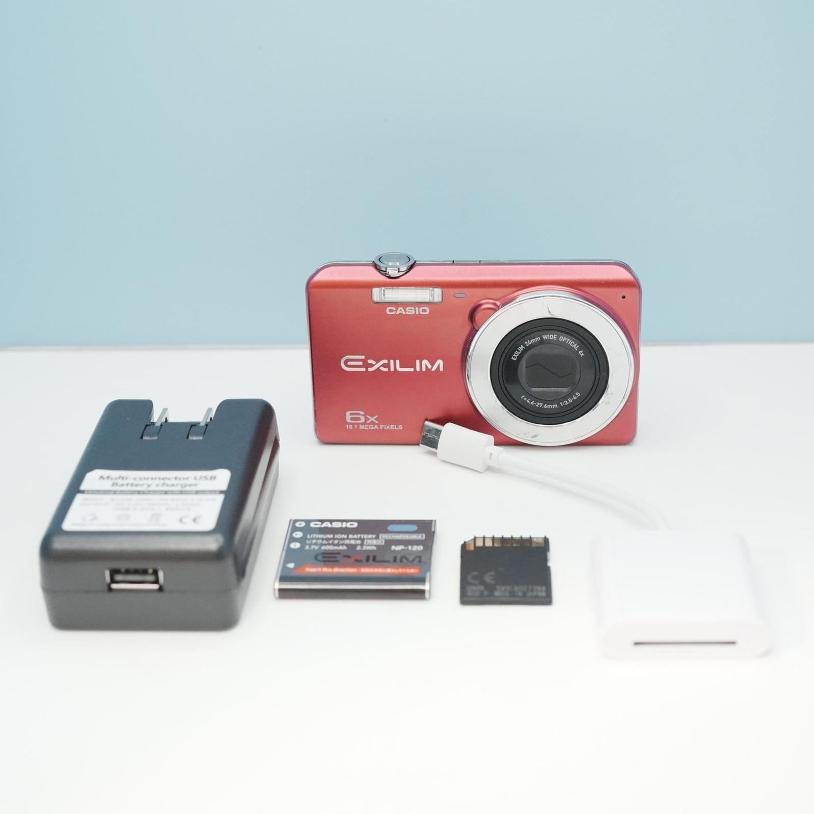 CASIO EXILIM EX-ZS26 デジカメ スマホ転送OK フルセット 美品