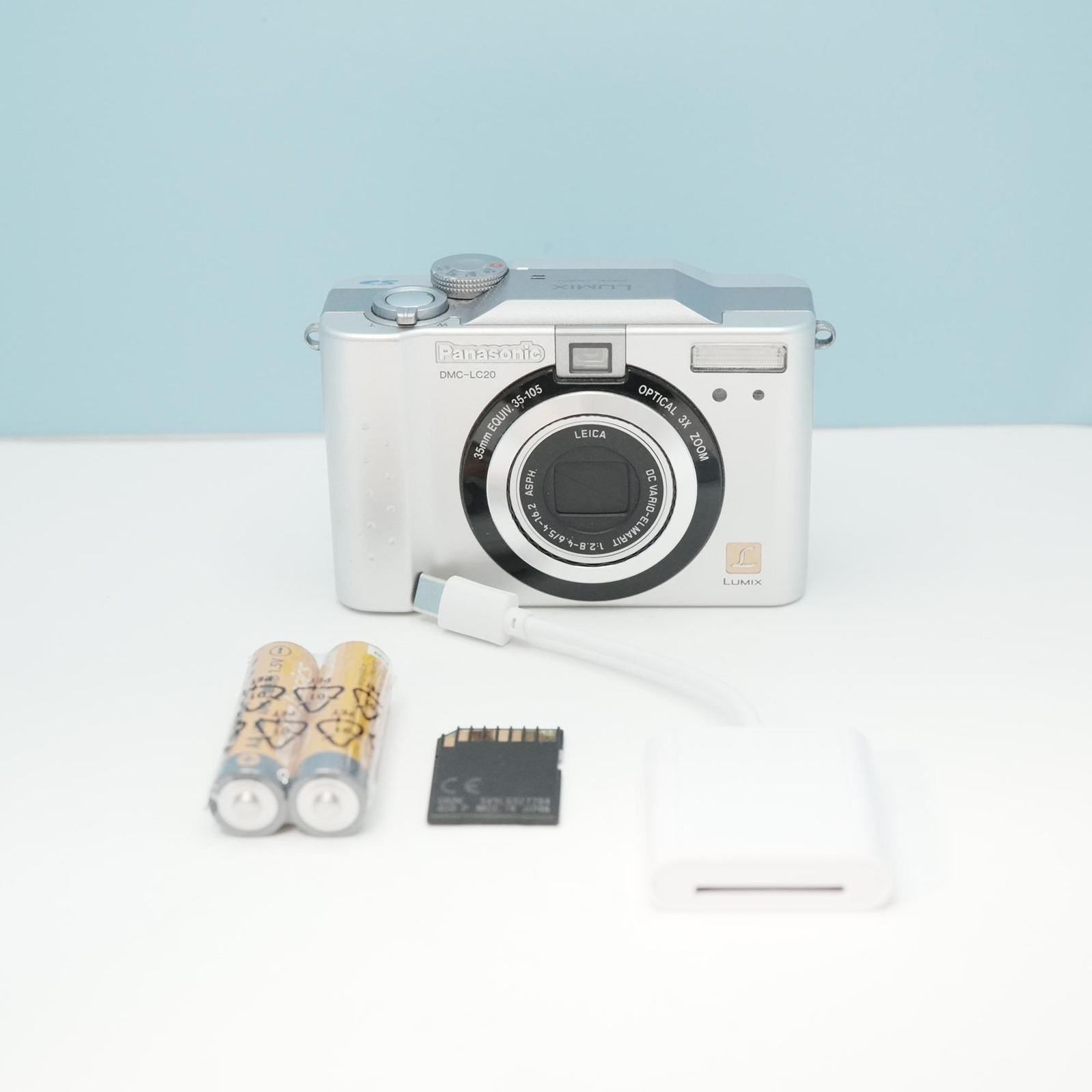 Panasonic LUMIX DMC-LC20 デジカメ スマホ転送OK フルセット 美品