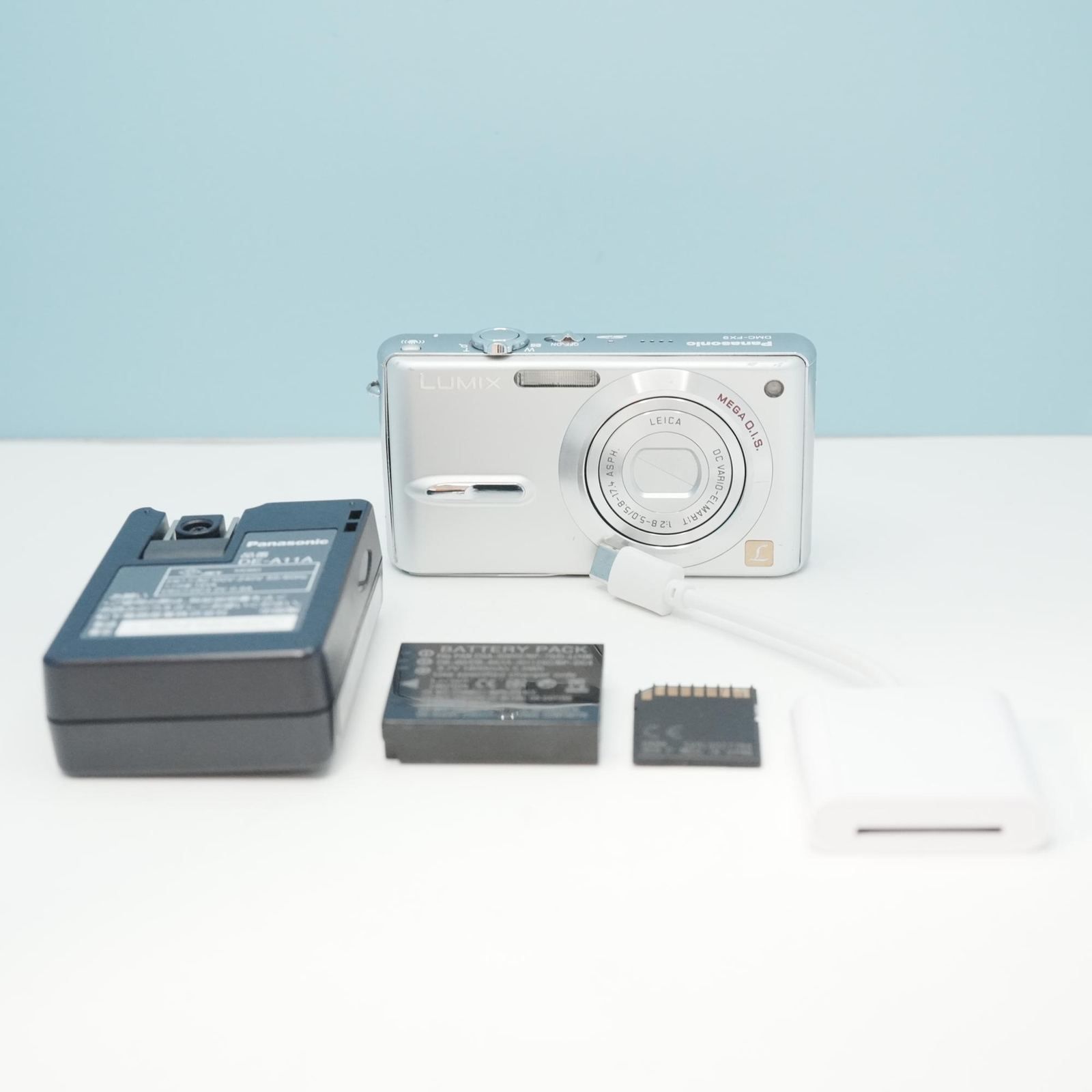 Panasonic LUMIX DMC-FX9 デジカメ スマホ転送OK フルセット 美品